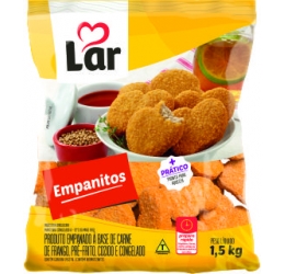 CX 6 KG EMPANITOS DE FRANGO LAR( CHICKEN)