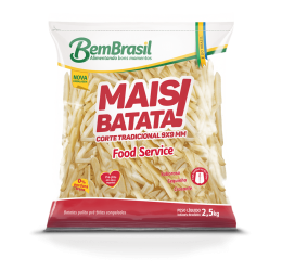 CX 14 KG BATATA MAIS BEM BRASIL 9MM 7PCT 2KG